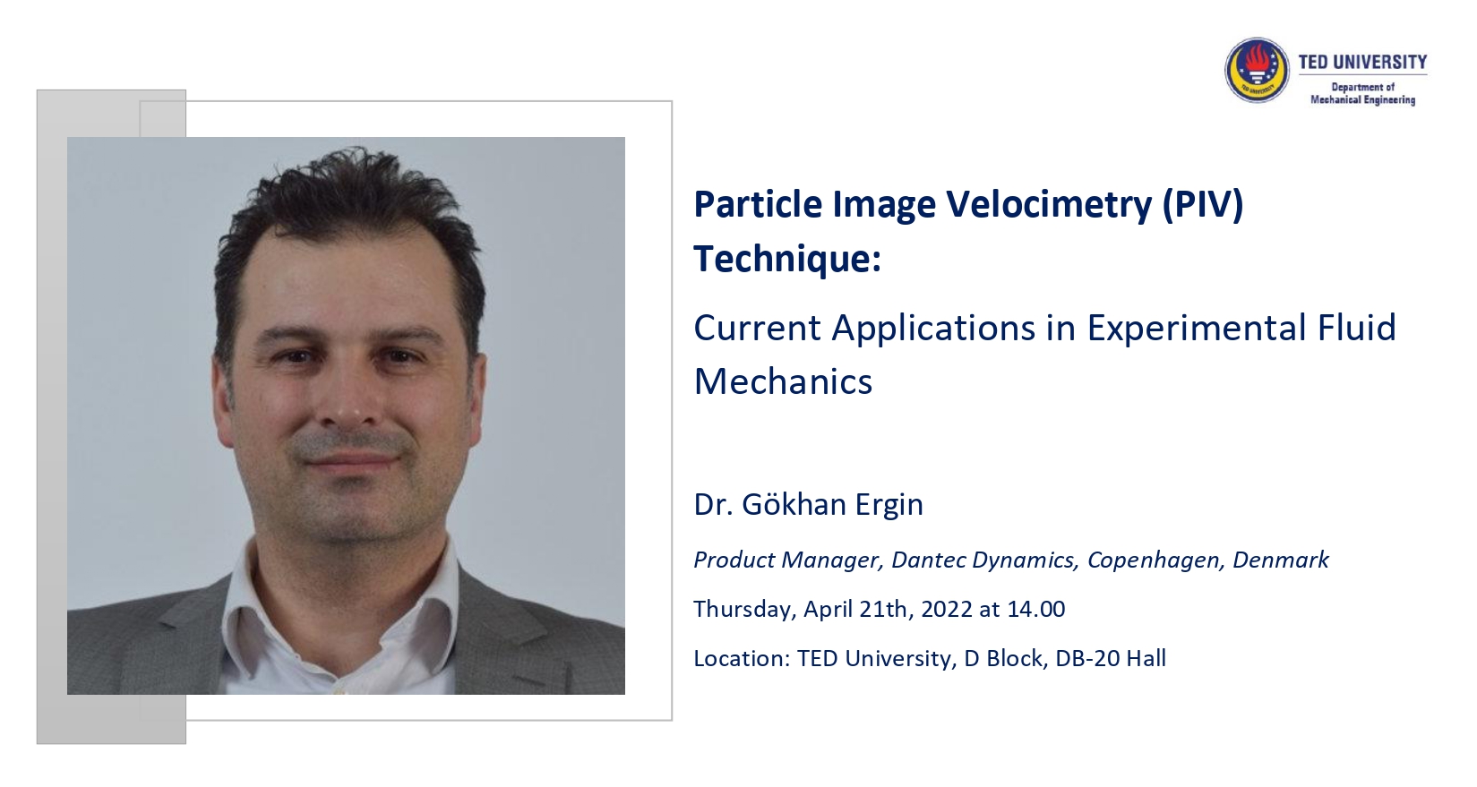 Dr. Gokhan Ergin seminar