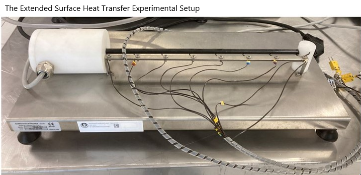 The Extended Surface Heat Transfer Experimental Setup